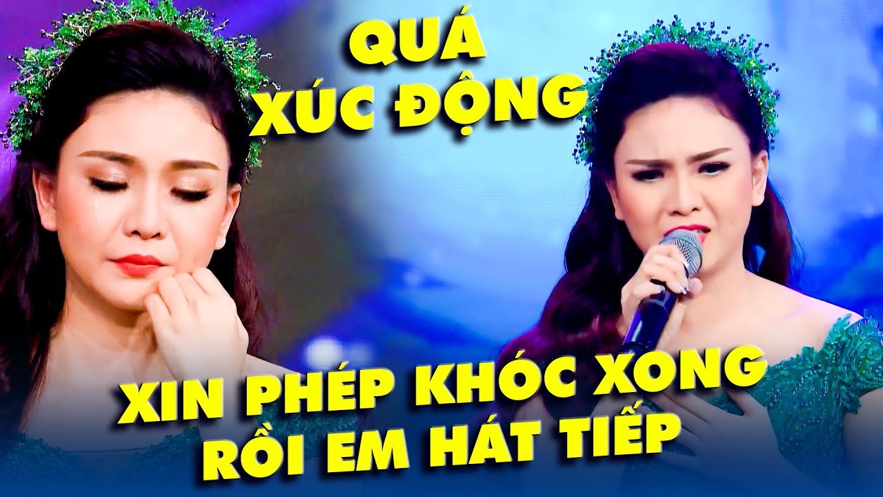 CHUYỆN LẠ thí sinh XIN DỪNG HÁT để KHÓC XONG RỒI THI TIẾP vì quá XÚC ĐỘNG | Giọng Ca Trữ Tình THVL