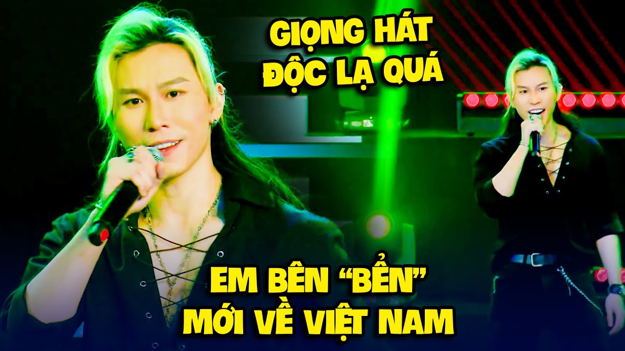 Chàng trai "BÊN BỂN" mới về Việt Nam HÁT ĐỘC LẠ khiến khán giả ĐỨNG NGỒI KHÔNG YÊN | Bolero Trữ Tình