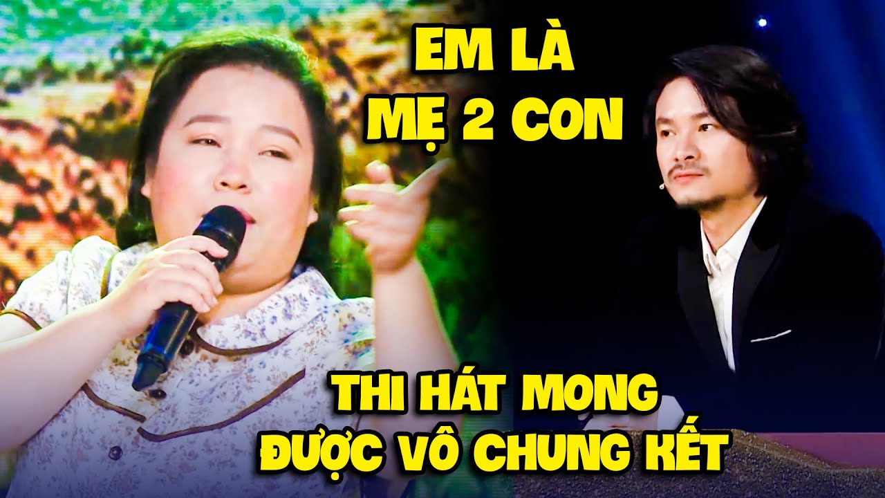 MẸ 2 CON đi thi hát mong được VÔ THẲNG CHUNG KẾT vì hát QUÁ ĐỈNH | Bolero Trữ Tình Hay Nhất