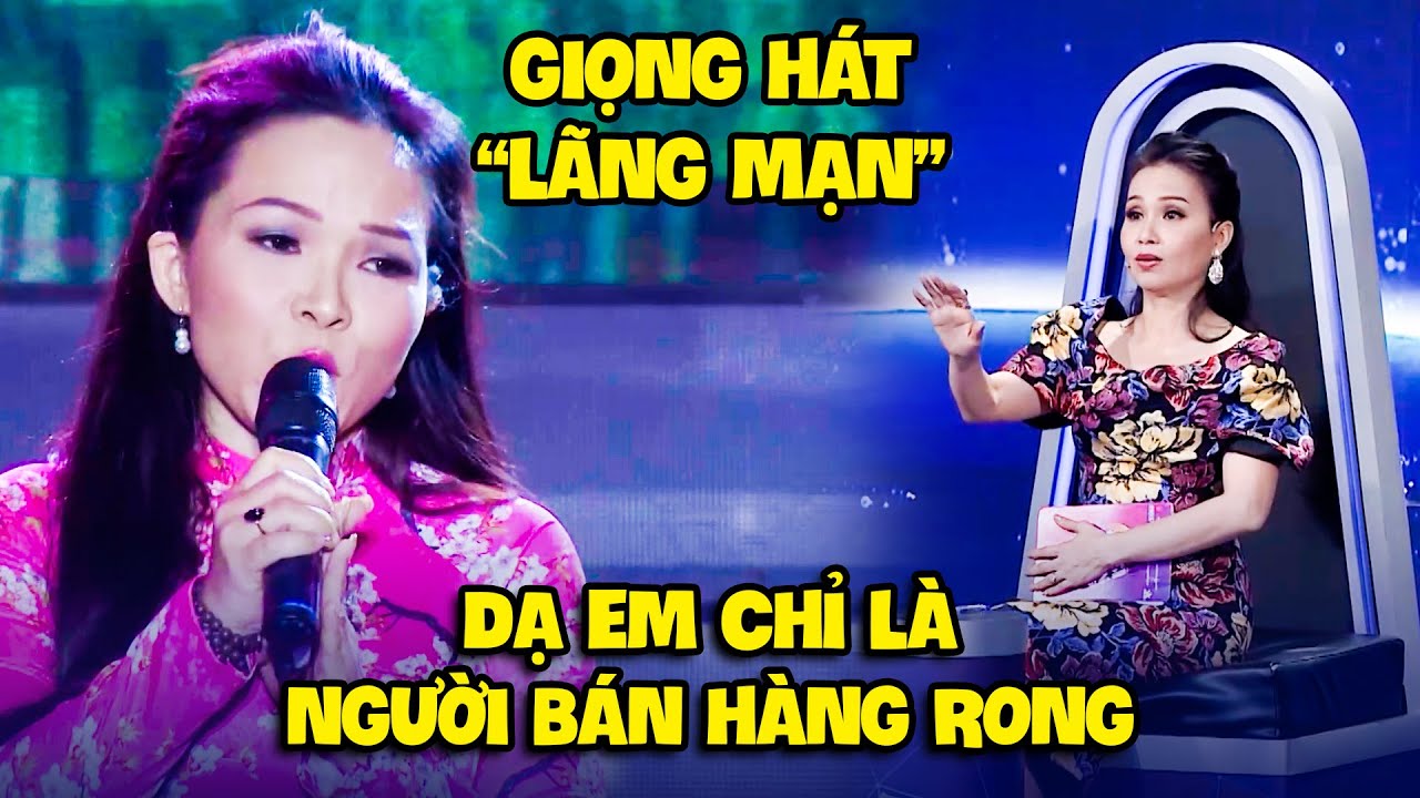 CÔ BÁN HÀNG RONG sở hữu giọng hát "ĐỈNH CỦA CHÓP" khiến giám khảo KHEN KHÔNG NGỚT | Bolero Trữ Tình