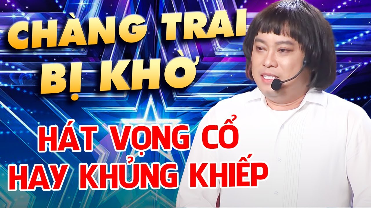 Cả Trường Quay Khóc Ròng Vì CHÀNG TRAI BỊ KHỜ Từ Nhỏ Cất Giọng HÁT VỌNG CỔ HAY KHỦNG KHIẾP | THVL