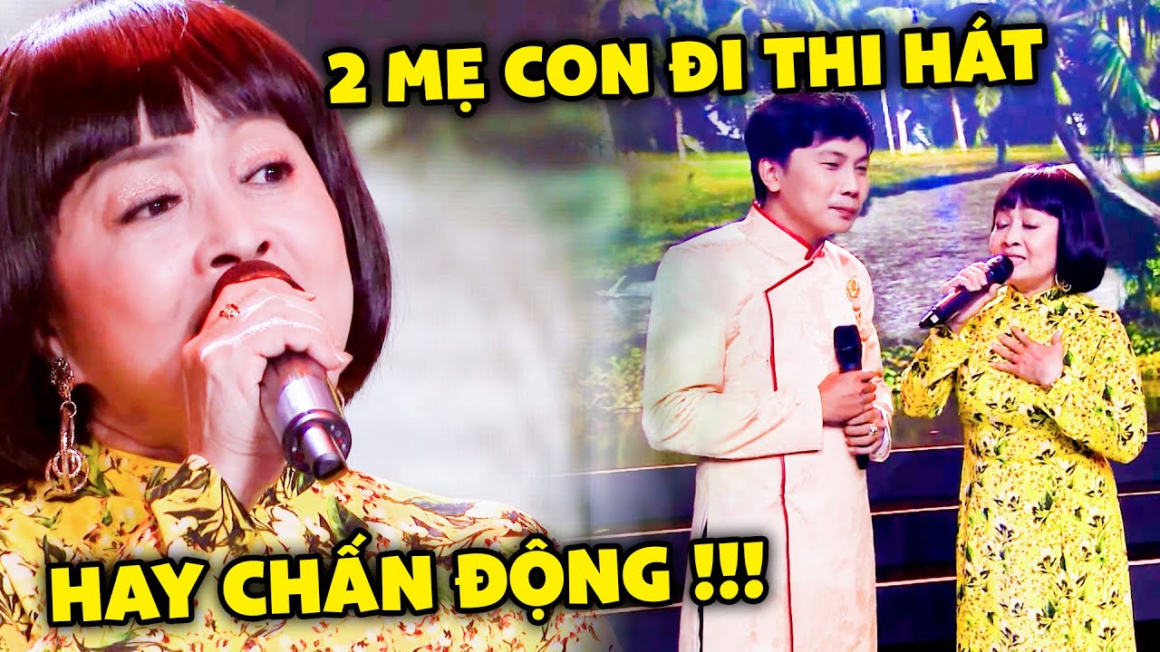 2 mẹ con đi thi hát HAY CHẤN ĐỘNG khiến toàn bộ giám khảo XUÝT XOA khen không ngớt | Bolero Trữ Tình