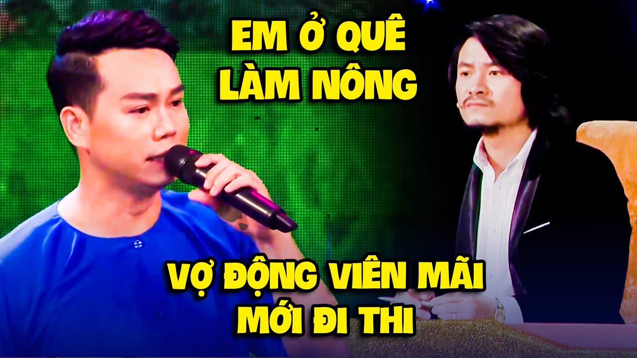 Anh chàng Ở QUÊ LÀM NÔNG vợ động viên mới đi thi HÁT CỰC CUỐN làm khán giả NÁO LOẠN | Bolero Hay