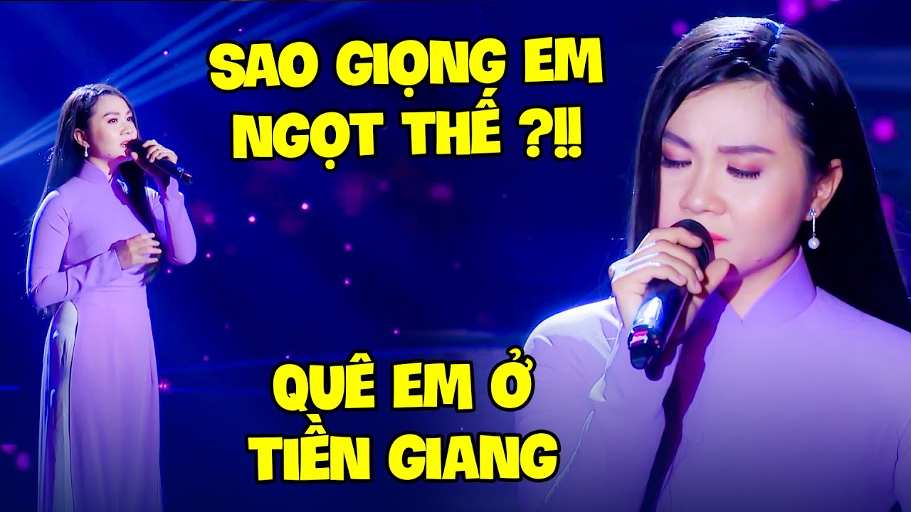 thí sinh "QUÊ EM Ở TIỀN GIANG" hát CỰC NGỌT khiến khán giả "ĐỔ GỤC" vì QUÁ MÊ | Bolero Trữ Tình Hay