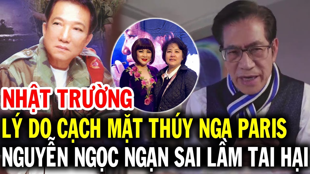 NHẬT TRƯỜNG Trần Thiện Thanh lý do cạch mặt trung tâm Thúy Nga PBN, NGUYỄN NGỌC NGẠN sai lầm tai hại