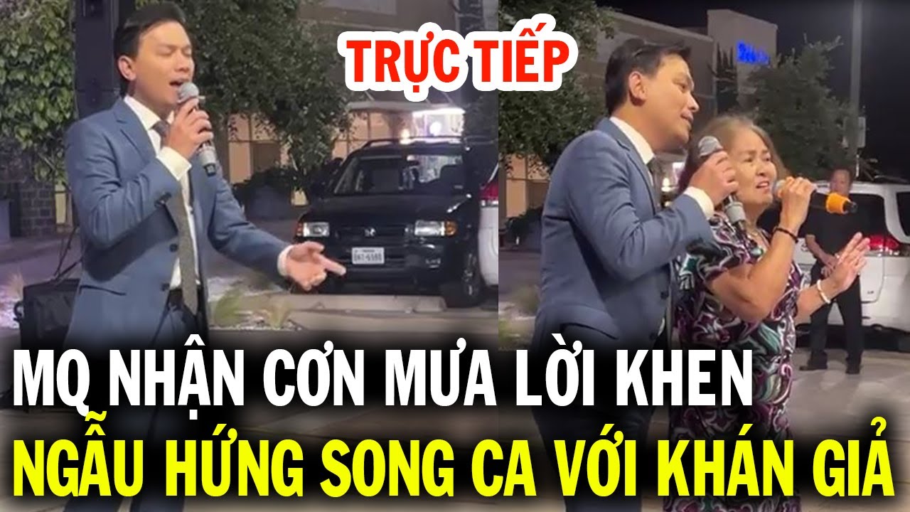 Trực tiếp show mới nhất, Mạnh Quỳnh nhận cơn mưa lời khen khi ngẫu hứng song ca với khán giả