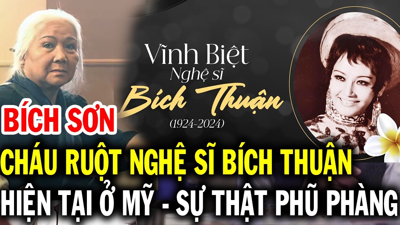 Kiều nữ Bích Sơn cháu ruột nghệ sĩ Bích Thuận, số phận khó tin sau khi qua Mỹ ít ai biết