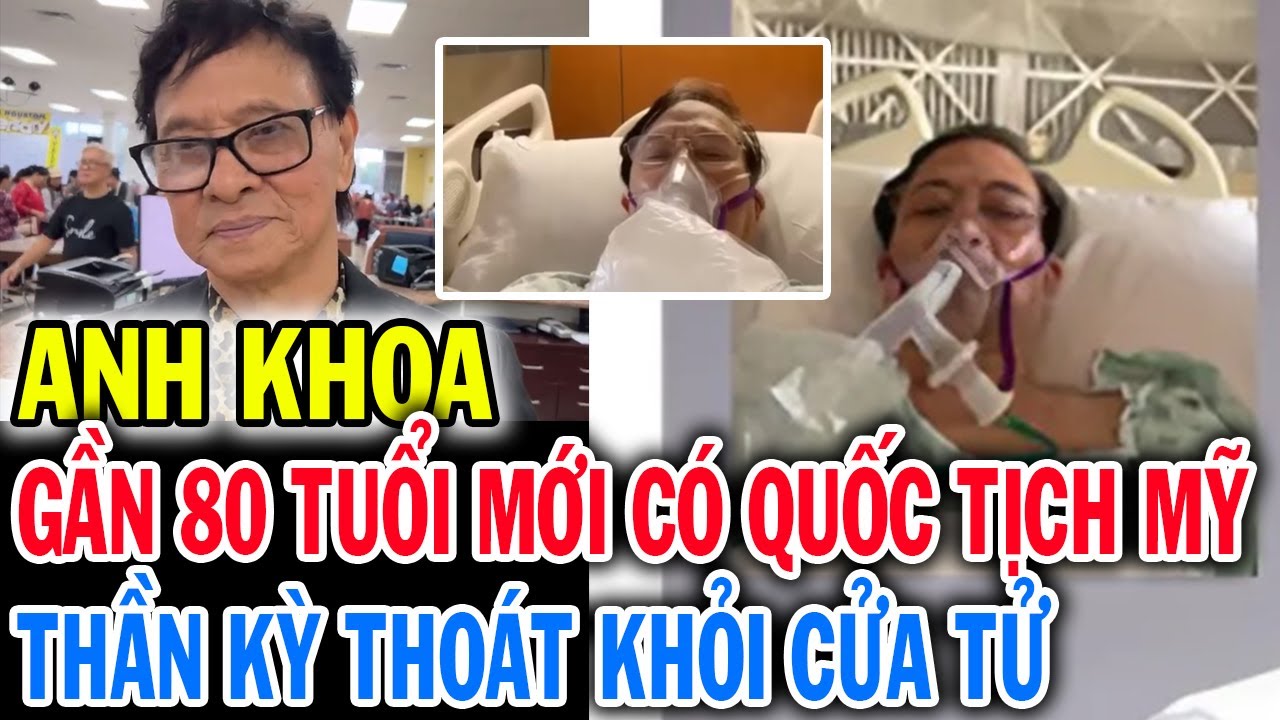 Danh ca ANH KHOA vì sao gần 80 tuổi mới có quốc tịch Mỹ, cuộc sống sau khi thoát cửa tử thần kỳ