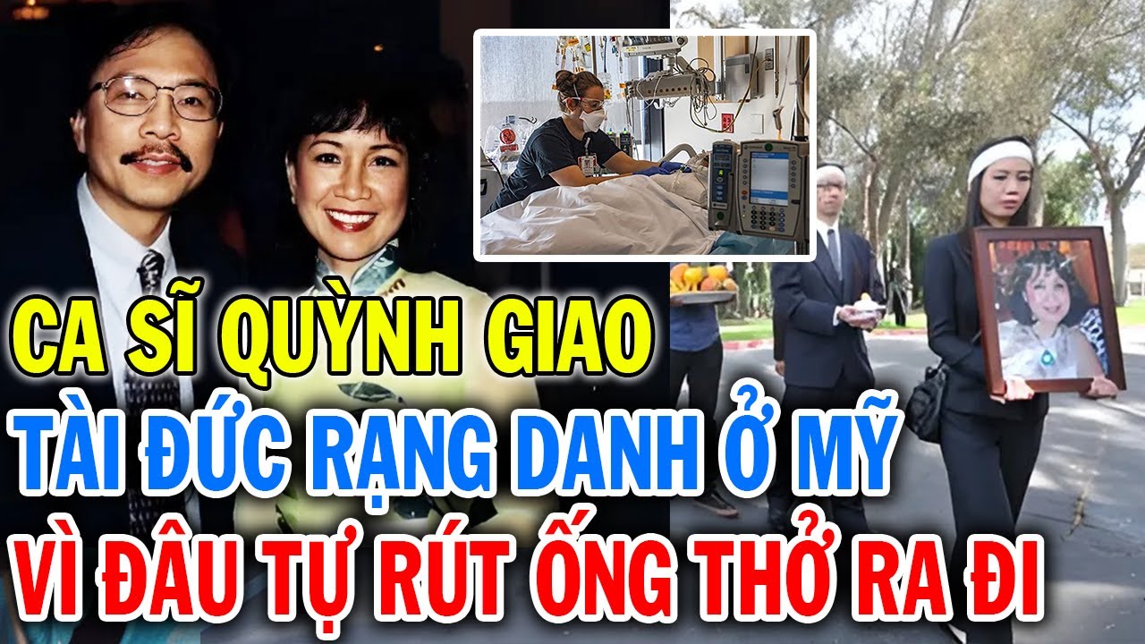 Ca sĩ QUỲNH GIAO dòng dõi hoàng tộc rạng danh ở Mỹ, vì sao cái kết đau lòng tự rút ống thở ra đi