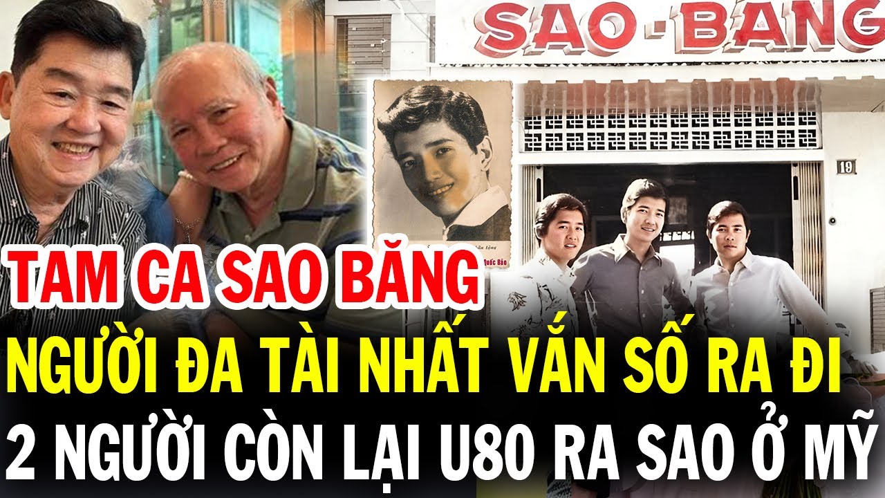 Ban tam ca Sao Băng huyền thoại 1 thời, bất ngờ cuộc sống U80 ở Mỹ của ca sĩ Phương Đại Thanh Phong