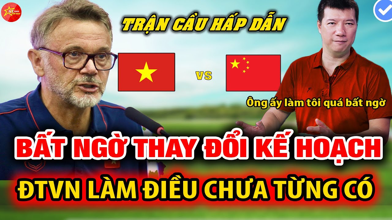 ĐTVN BẤT NGỜ THAY ĐỔI KẾ HOẠCH, LÀM ĐIỀU CHƯA TỪNG CÓ ĐẤU TQ...TQ BỊ AFC PHẠT NẶNG, ĐTVN HƯỞNG LỢI..