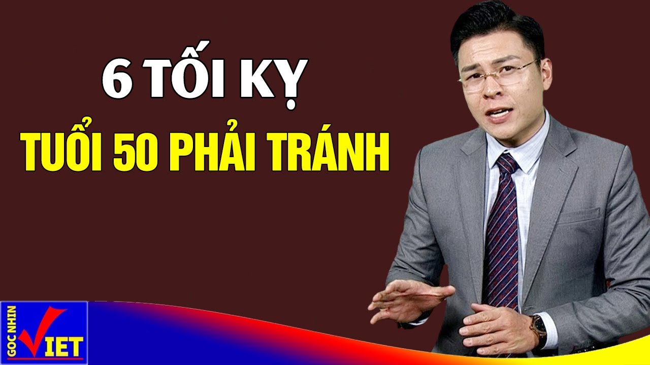 6 tối kỵ tuổi trung niên nhất định phải tránh