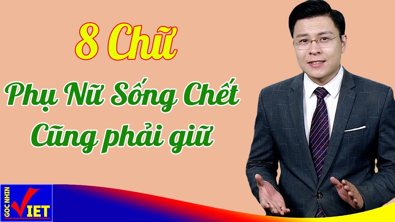 8 từ Đắt giá nhất đời Phụ nữ