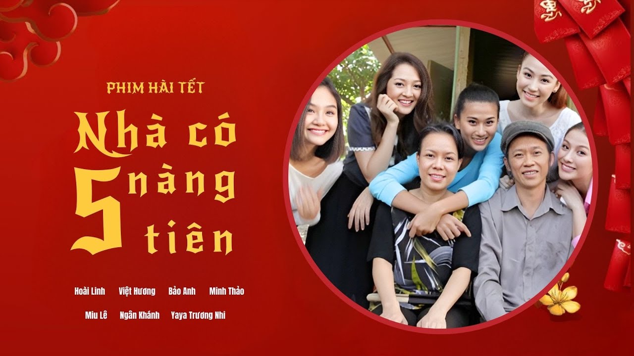 Hoài Linh Việt Hương dạy Bảo Anh Miu Lê Ngân Khánh cách diễn xuất | Phim Hài Tết Nhà Có 5 Nàng Tiên