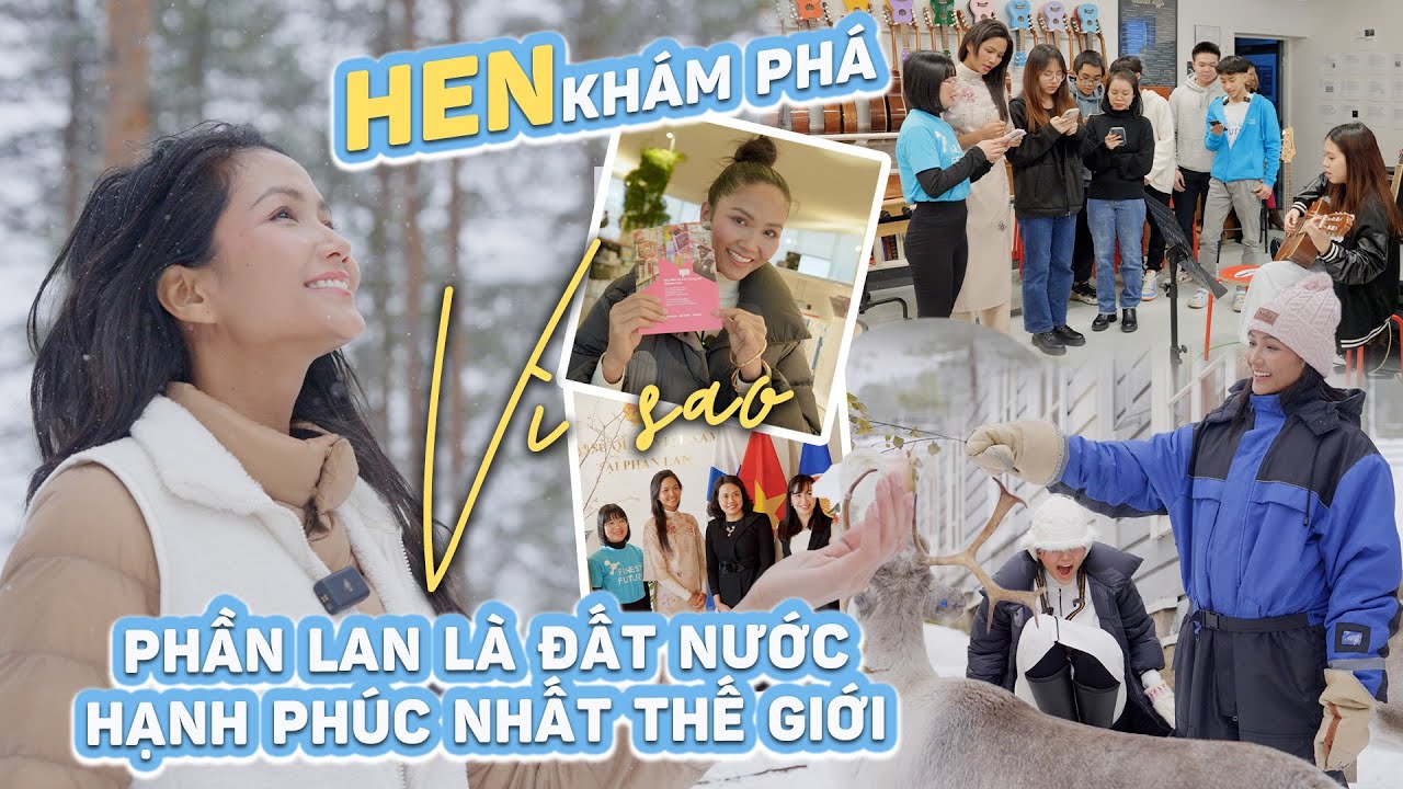 Hen PHÁT HIỆN món "CÁ KHÔ", LỘI BĂNG đi tàu ở PHẦN LAN ? | H'Hen Niê Official