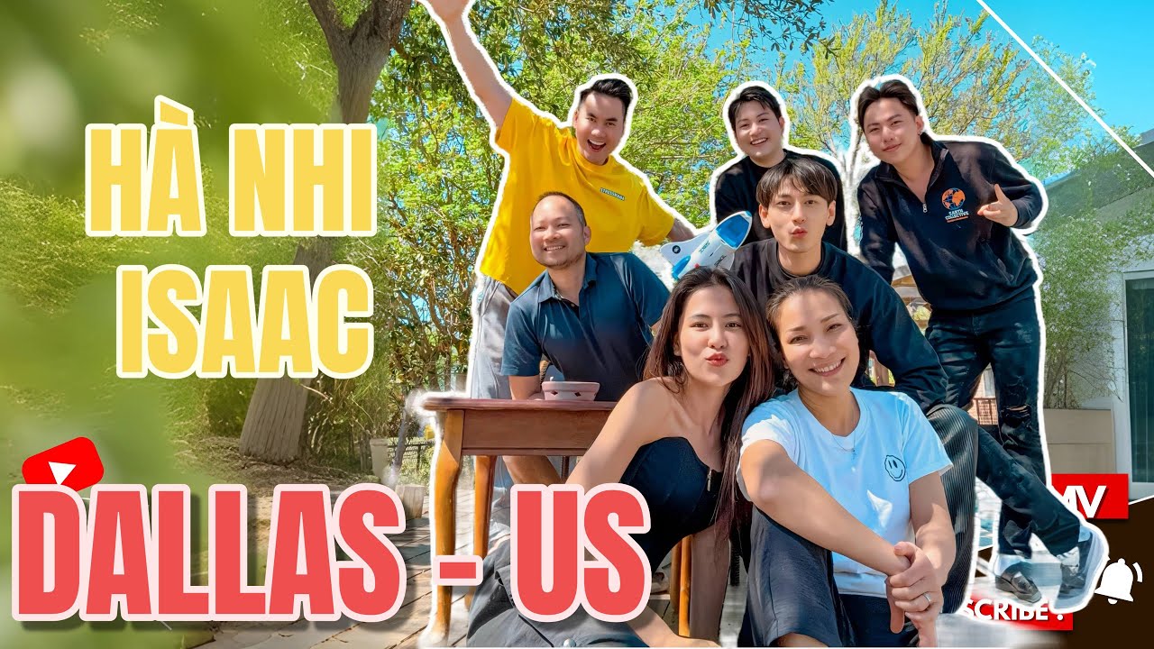 Hà Nhi in USA | Đi chơi với Hà Nhi nhưng tại sao anh Isaac cứ đòi đổi người?