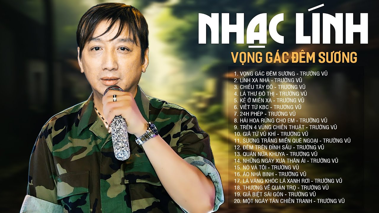 NHẠC LÍNH HẢI NGOẠI XƯA Bất Hủ - LK Vọng Gác Đêm Sương, Lính Xa Nhà - Nhạc Lính Trường Vũ Hay Nhất