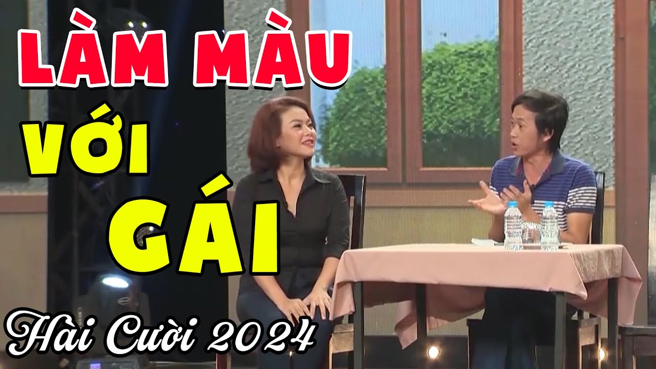 Hài Cười 🤣 "LÀM MÀU VỚI GÁI" Hài Hoài Linh Mới Nhất 2024 | Cười Hết Stress Hài Hay 2024