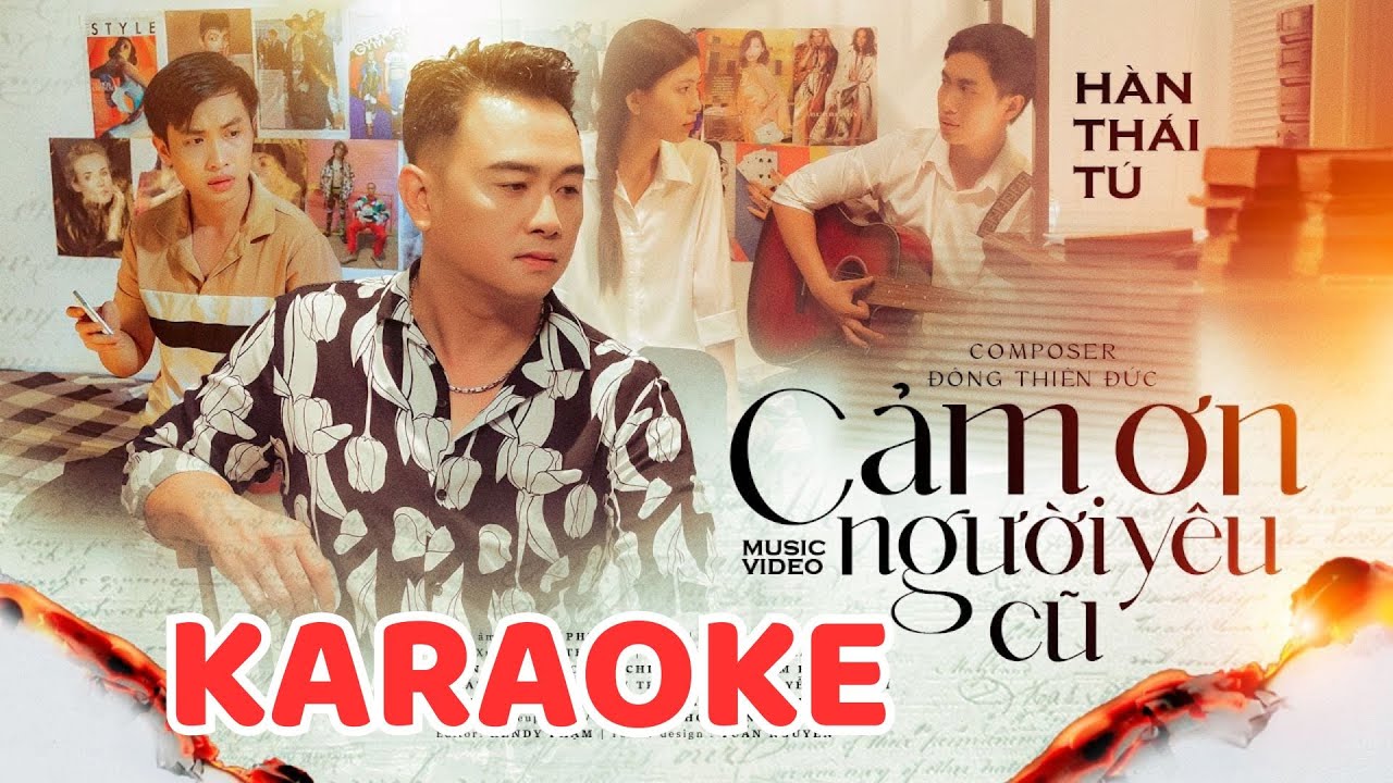 CẢM ƠN NGƯỜI YÊU CŨ - HÀN THÁI TÚ | KARAOKE BEAT CHUẨN