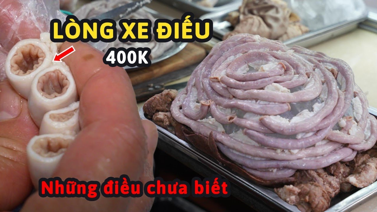 Hanoi food - Đĩa lòng se điếu 400K | Bí quyết hiếm người chia sẻ của chủ quán