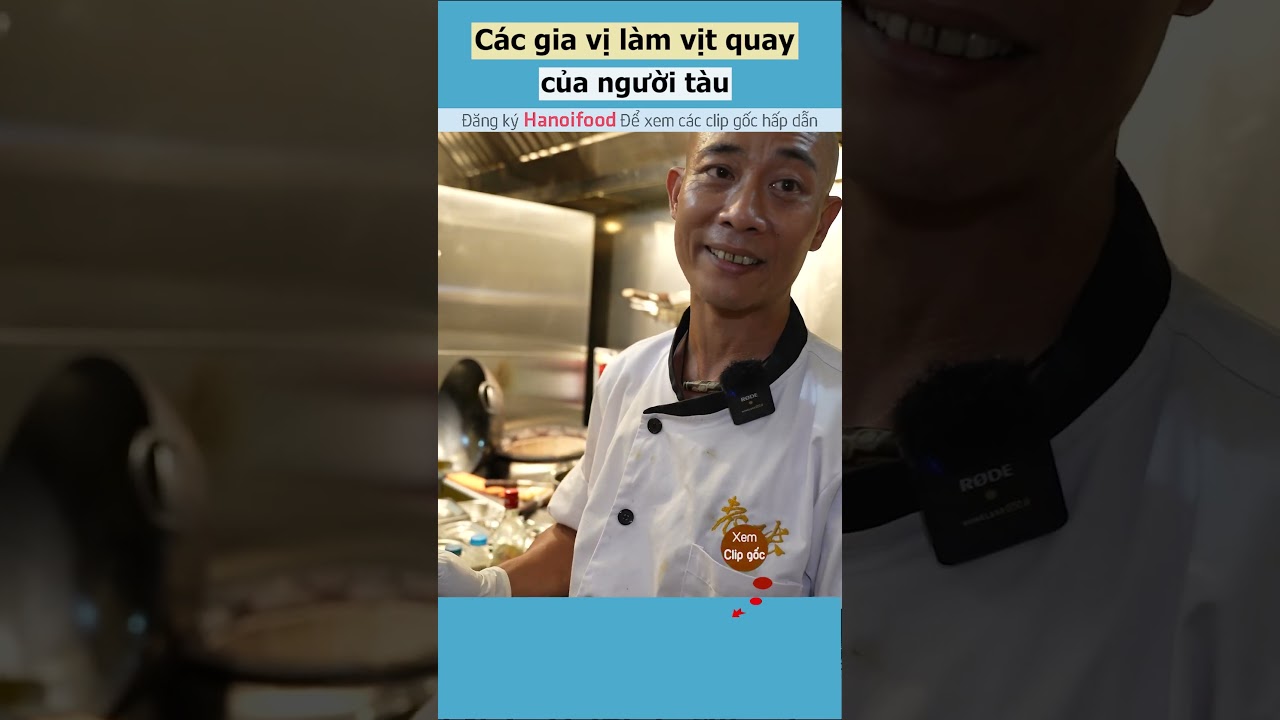 Gia vị làm vịt quay của người tàu