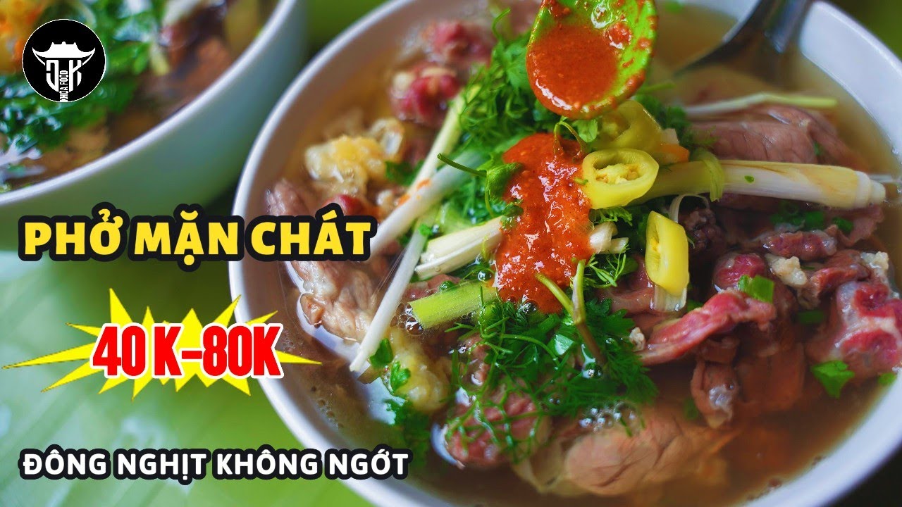 Hanoi food | KỲ LẠ Phở MẶN CHÁT đông nghịt từng giờ thái thịt không kịp không hề rẻ - Lý do là đây