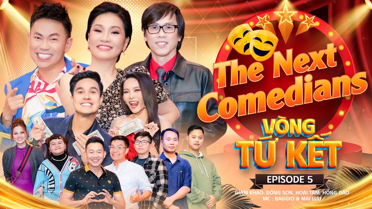 THE NEXT COMEDIANS - TẬP 5 | HOÀI TÂM, HỒNG ĐÀO, ĐỒNG SƠN | GAME SHOW HÀI HẢI NGOẠI