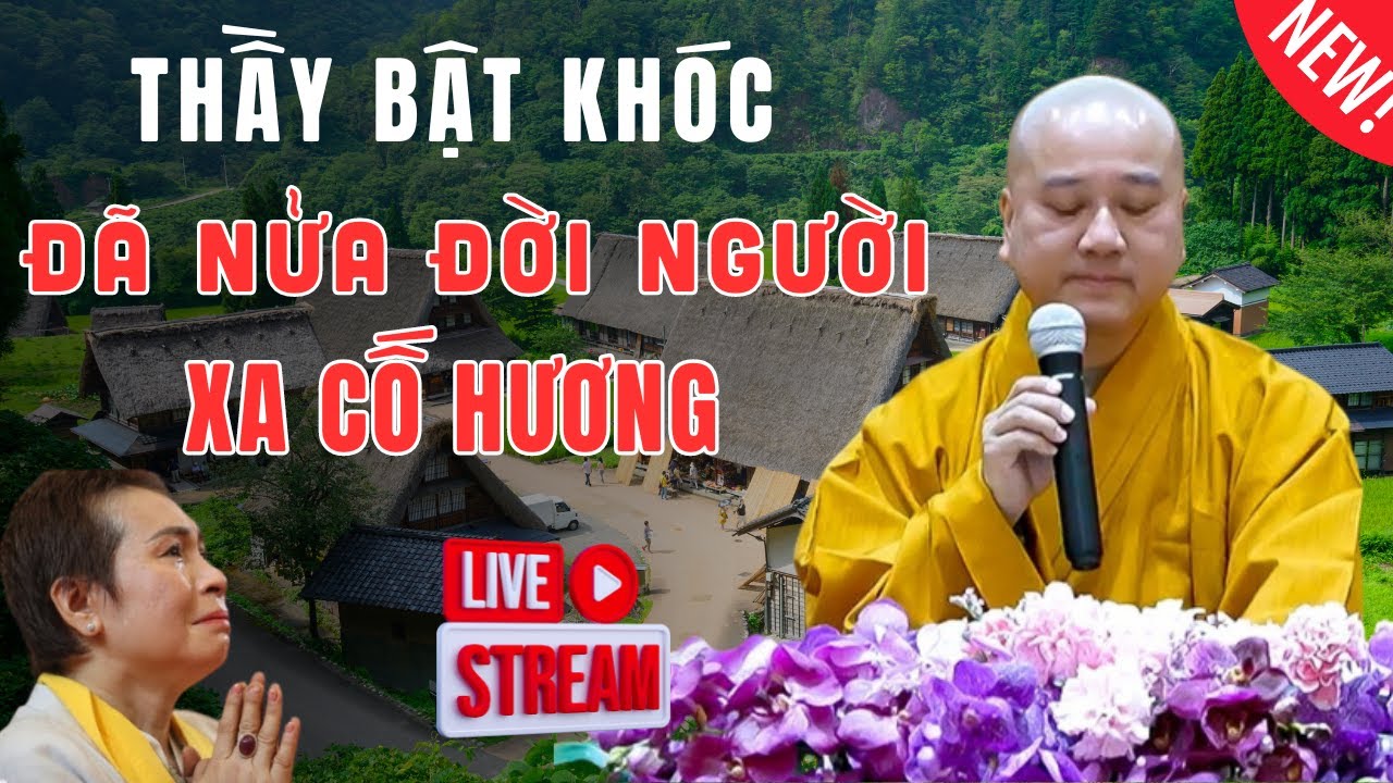 🔴Thầy RƠI NƯỚC MẮT Khi Đã Gần 40 Năm Chưa Về VIỆT NAM, Nỗi Niềm Nhớ Quê Hương | Thầy Thích Pháp Hòa