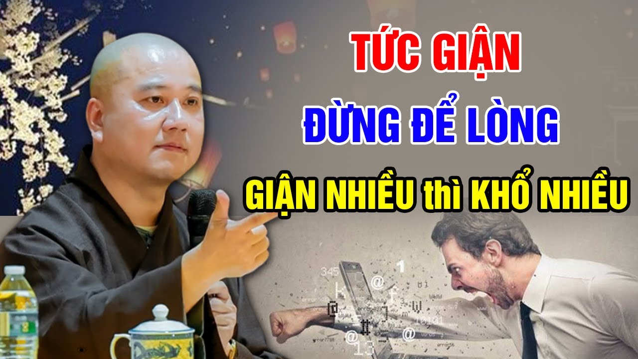 TỨC GIẬN ĐỪNG ĐỂ LÒNG - GIẬN QUÁ MẤT KHÔN (hay quá) | Thầy Thích Pháp Hòa