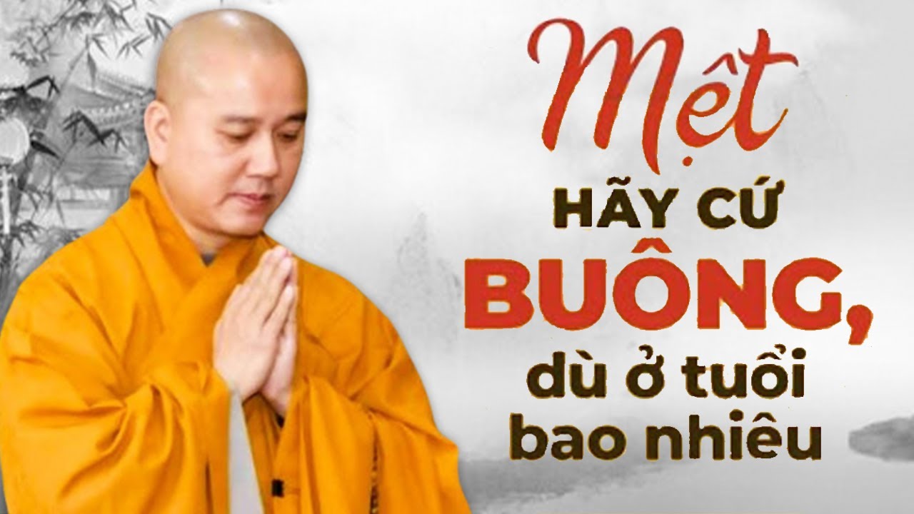 🔴 Đừng để Lời Nói làm Hại Lại Mình - Mệt Hãy Nghỉ Ngơi, Đau Khổ Hãy Buông Bỏ | Thầy Thích Pháp Hòa