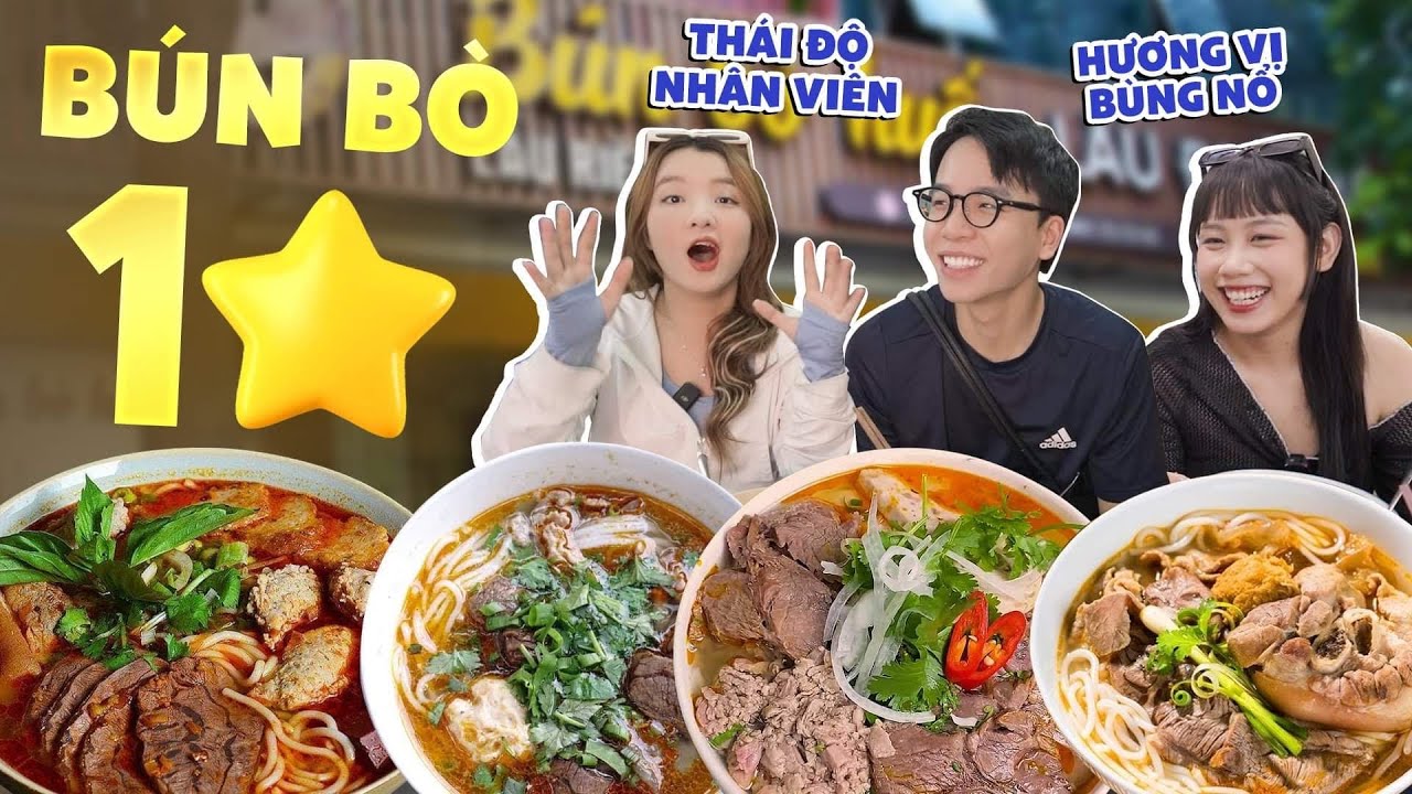 Bún bò “1 sao” vs. Bún bò “5 sao”: vén màn sự thật về “review trên mạng” !!??