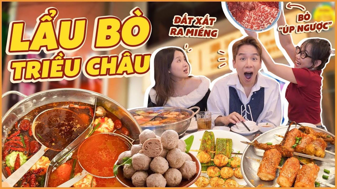 Cơn sốt “Lẩu Bò Triều Châu” náo loạn tóp tóp: thử thách dĩa bò tươi “úp ngược” !!!