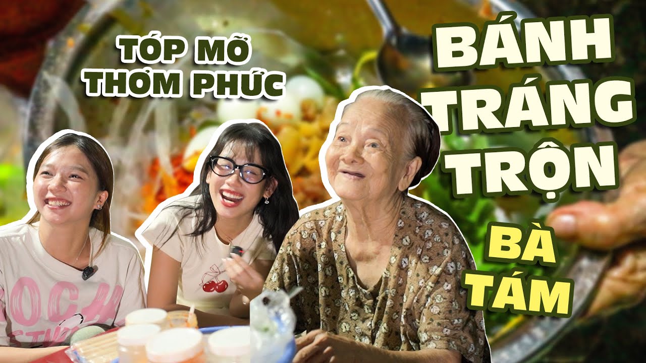 Linh Ly phát mê với BÁNH TRÁNG TRỘN bà Tám 🤤🤤 | tập 3