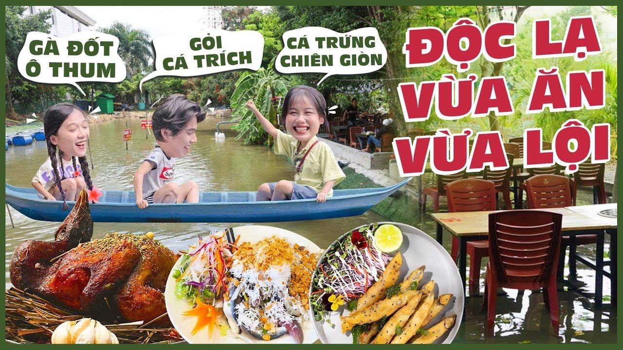 ĐỘC LẠ VỪA ĂN VỪA LỘI: quán Nước Nổi quận 12 với gà đốt ô thum nhức nách !!