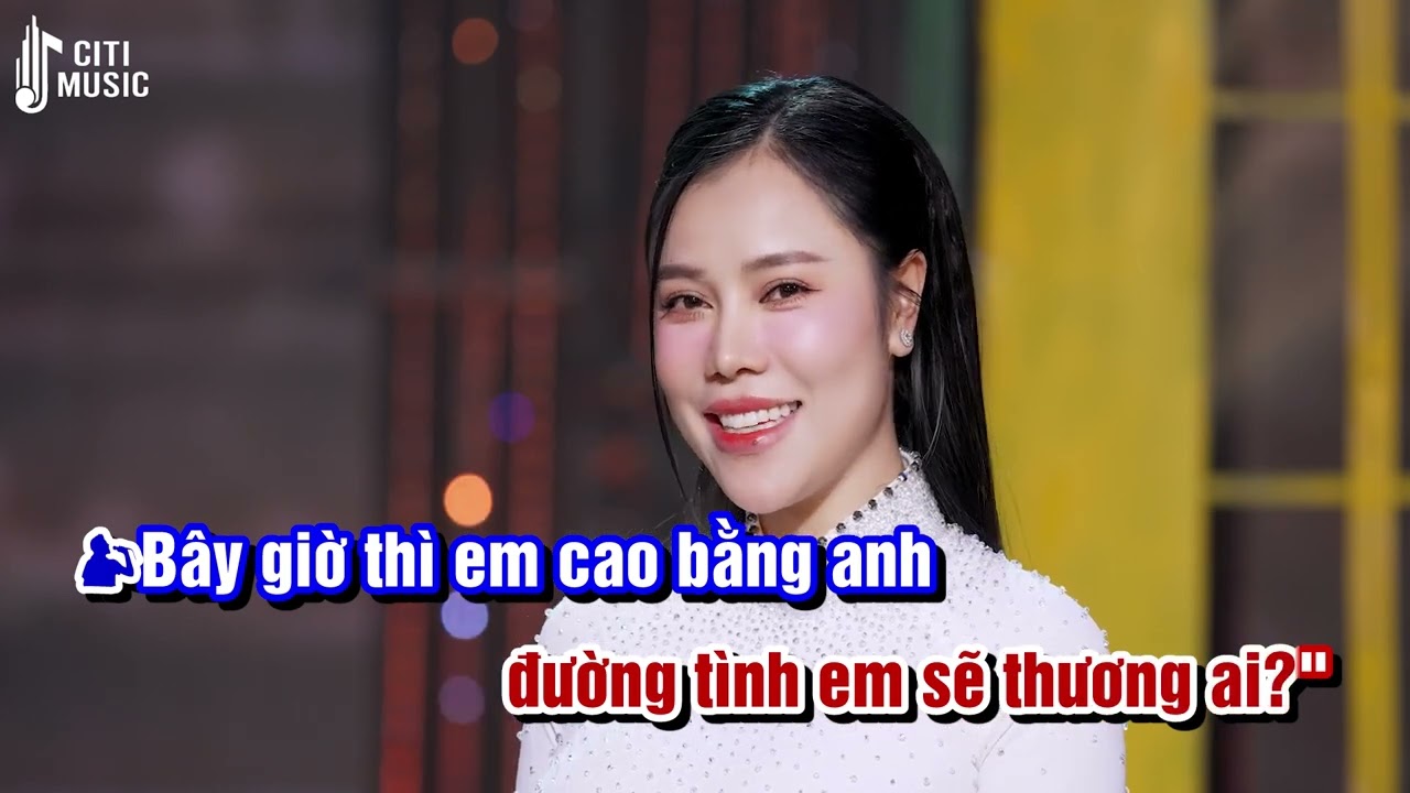 Karaoke Thư Tình Em Gái - Hồng Gấm - Quách Thành Danh