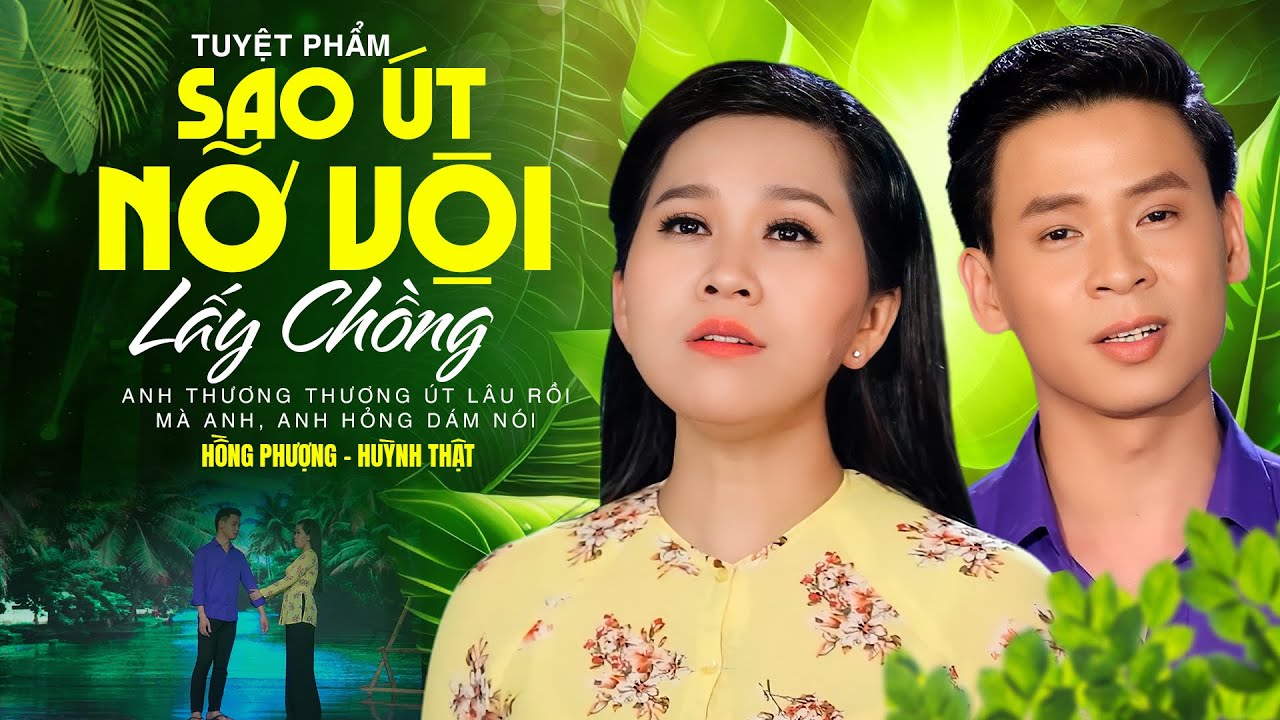 Tuyệt Phẩm SAO ÚT NỠ VỘI LẤY CHỒNG ➤ LK Dân Ca Miền Tây HAY NHẤT ♫ Nhạc Trữ Tình Quê Hương Chọn Lọc