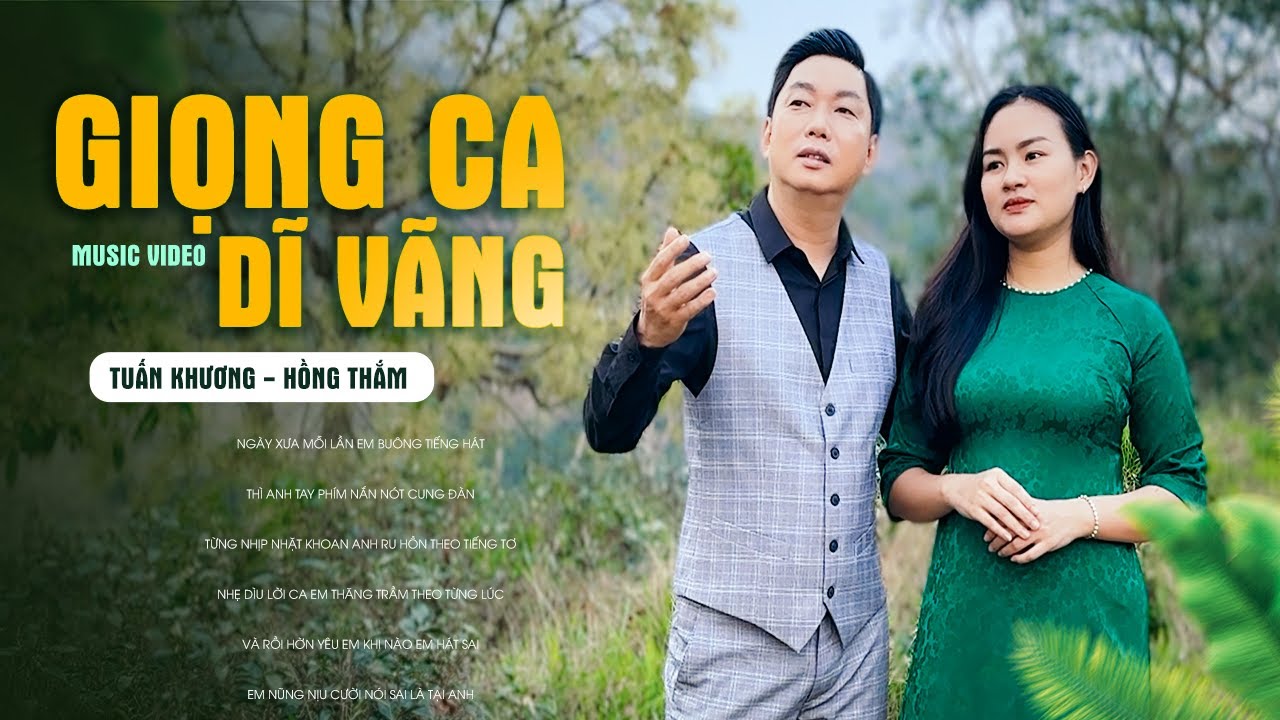 Giọng Ca Dĩ Vãng - Tuấn Khương Ft. Hồng Thắm | Song Ca Sến Đặc Biệt Hay, Nghe Hoài Không Chán