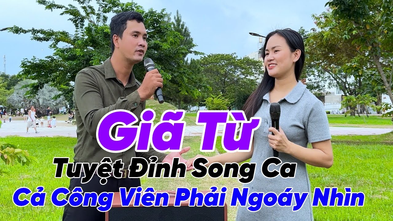 Cặp Đôi Song Ca Đường Phố Gây  Nghiện hay Nhất | Giã Từ | Hồng Thắm - Thanh Được