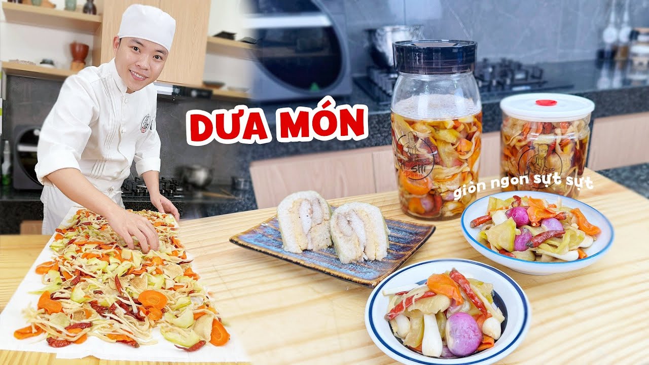 LÀM HỦ DƯA MÓN ĐÓN TẾT VUI XUÂN | Series Học Nội Trợ Chuyên Nghiệp - Phần 5