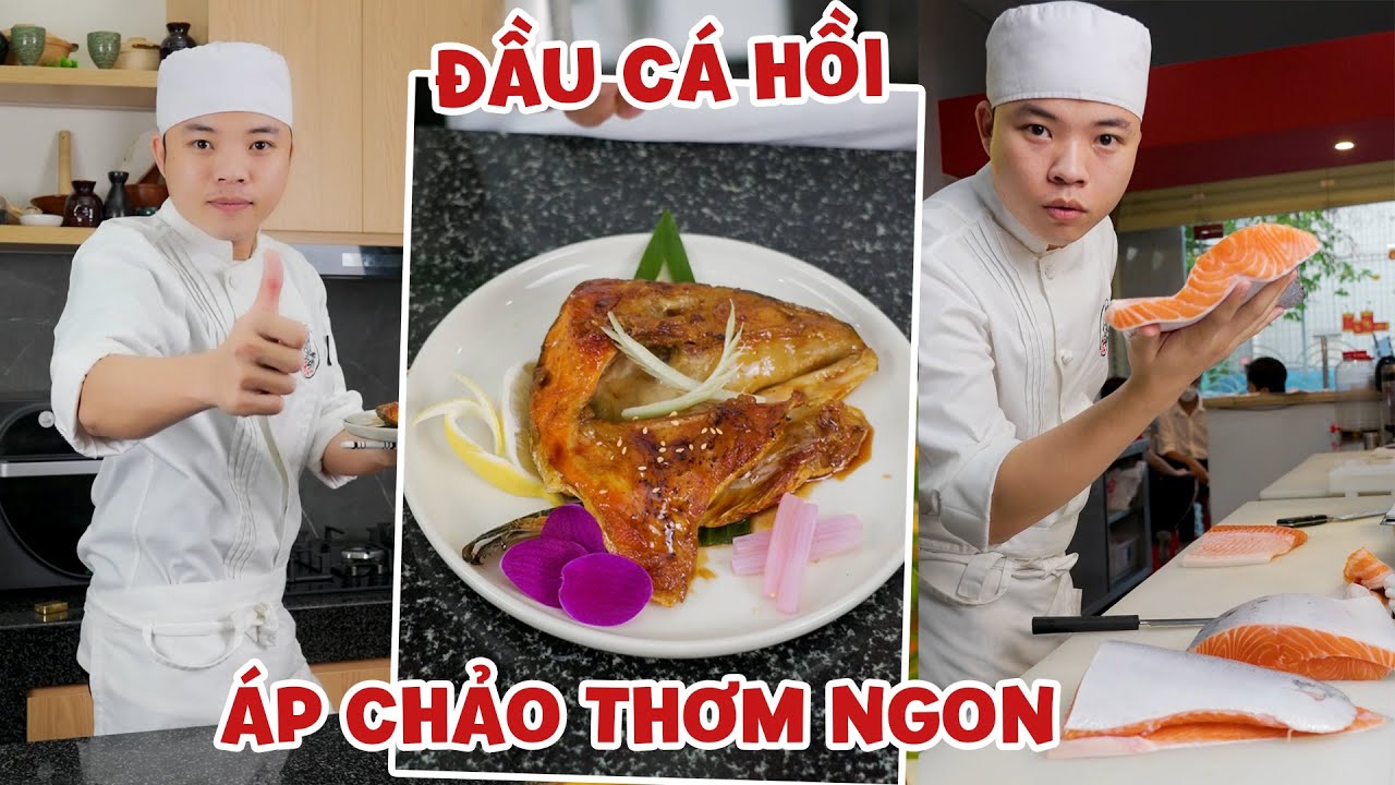 KHÔNG NGỜ LÀM ĐẦU CÁ HỒI ÁP CHẢO LẠI ĐƠN GIẢN ĐẾN THẾ  | Series Học Nội Trợ Chuyên Nghiệp - Phần 5