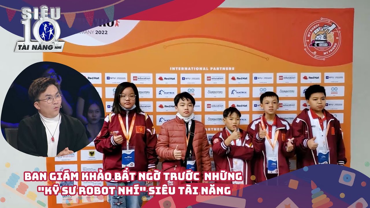 SIÊU TÀI NĂNG NHÍ | TẬP 5|  BAN GIÁM KHẢO BẤT NGỜ TRƯỚC NHỮNG ""KỸ SƯ ROBOT NHÍ"" SIÊU TÀI NĂNG