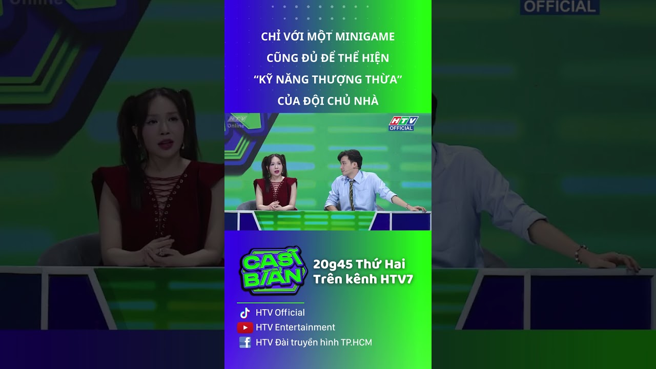 Chỉ với một minigame cũng đủ để thể hiện “kỹ năng thượng thừa” của đội chủ nhà