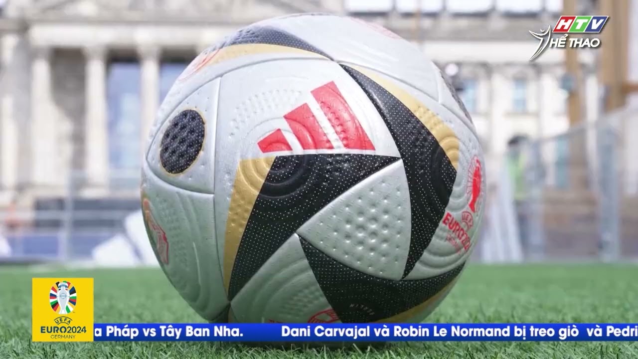 Quả bóng mới được sử dụng từ vòng bán kết Euro 2024 | Mùa hè nước Đức | HTV Thể Thao