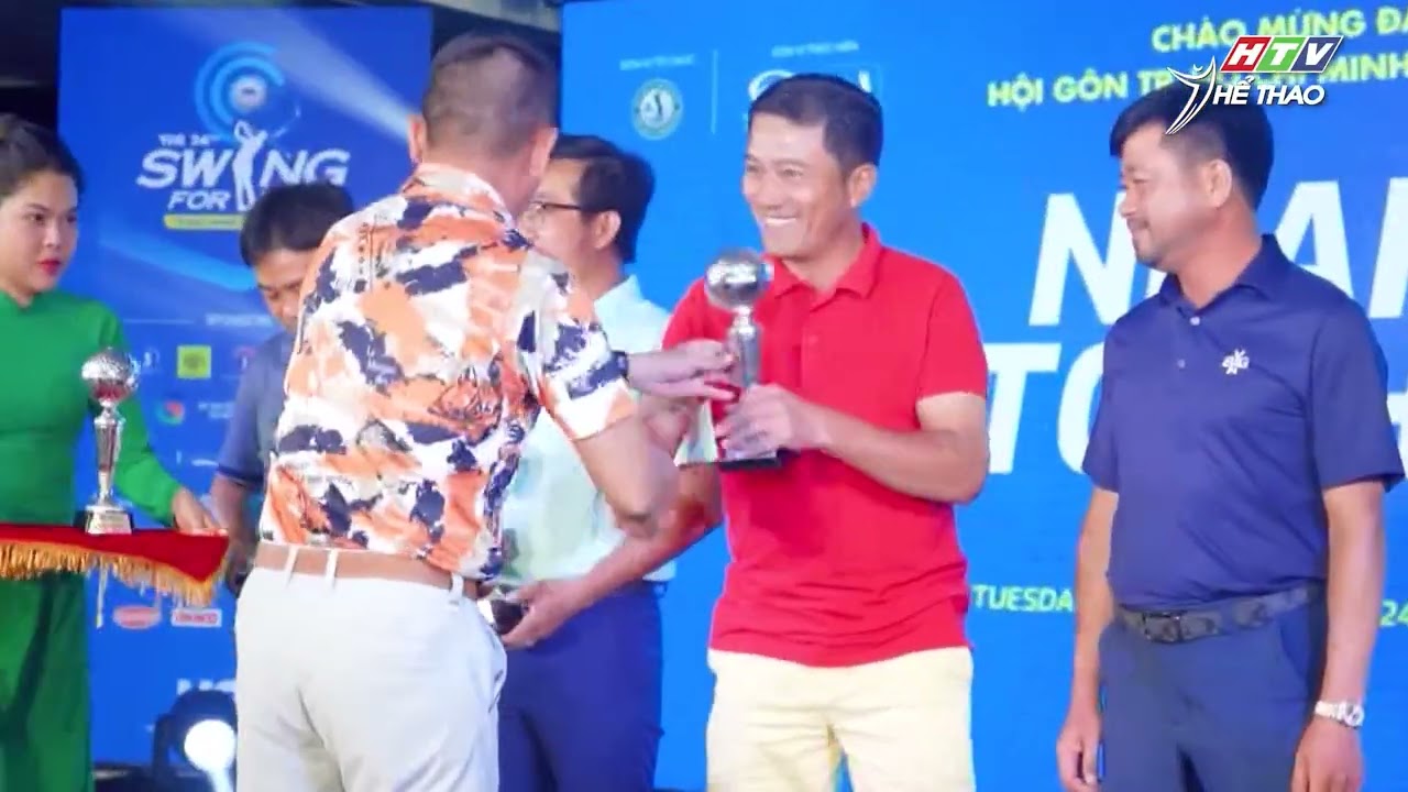 Giải Golf thiện nguyện Swing for Life 2024 | Thể Thao 365 | HTV Thể Thao