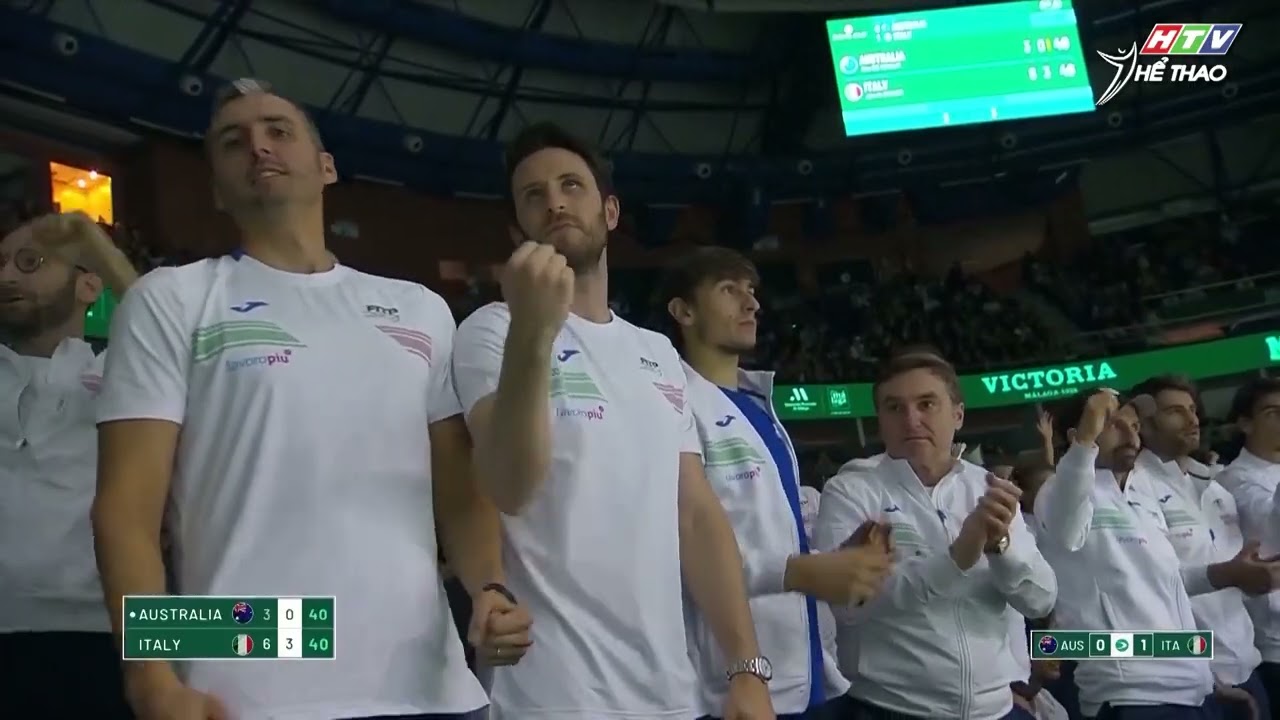 Italia vô địch Davis Cup sau 47 năm | Thể Thao 365 | HTV Thể Thao