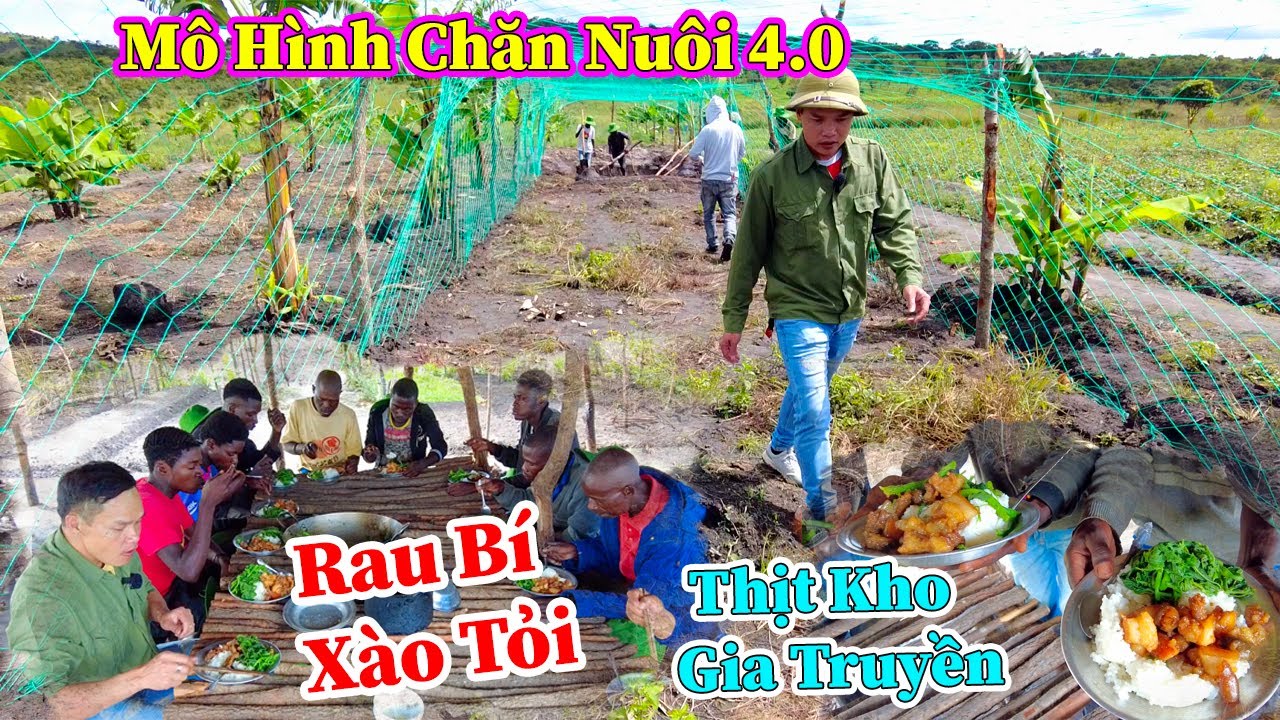 Hùng KaKa ll Khởi Công Mô Hình Chăn Nuôi 4.0 Với Nhiều Món Ăn Ngon Tuyệt Vời ?