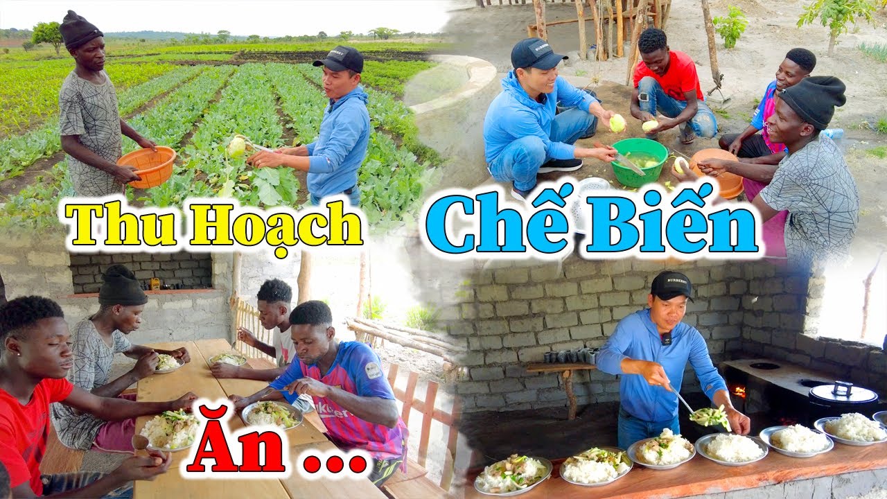 Hùng KaKa ll Chưa Bao Giờ Được Ăn No Như Vậy, Người Dân Bản Bất Ngờ Với Món Su Hào Của Việt Nam !