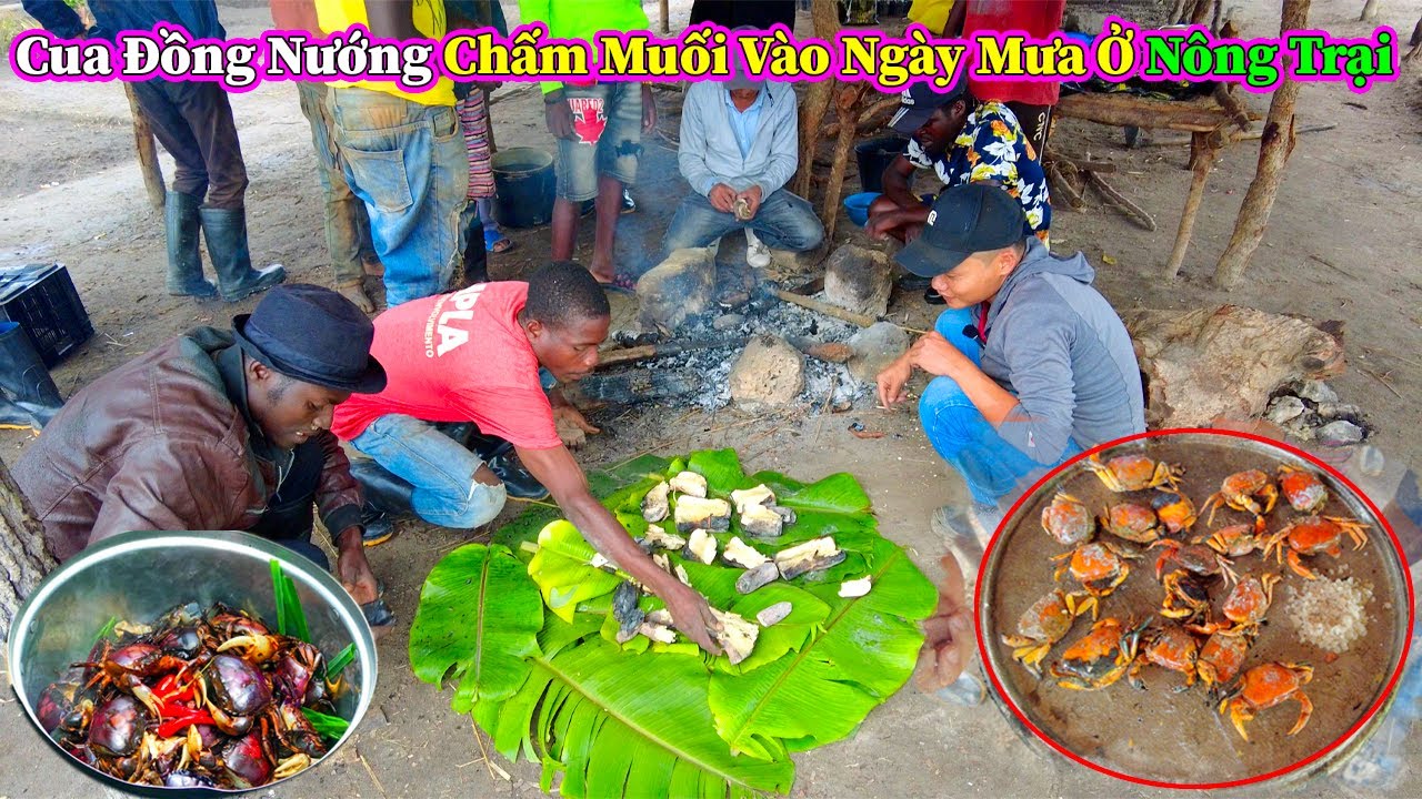 Hùng KaKa ll Bựa Tiệc Dân Dã - Cua Đồng Nướng Chấm Muối Ướt và Món Đặc Sản Của Người Dân Bản ?