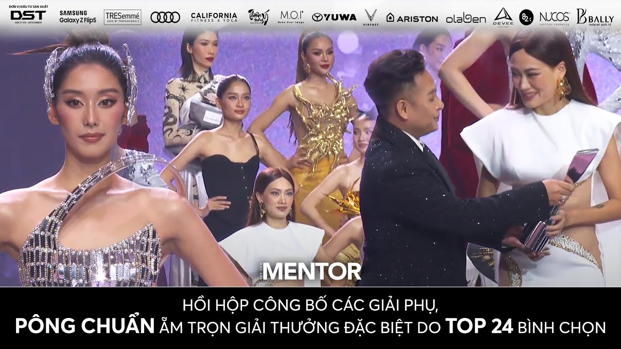 THE NEW MENTOR 2023 - NGƯỜI MẪU TOÀN NĂNG | CÔNG BỐ GIẢI PHỤ, PÔNG CHUẨN ẴM GIẢI DO TOP 24 BÌNH CHỌN