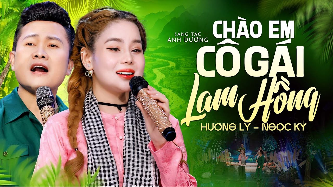 Xuất hiện 2 ca sĩ trẻ hát song ca nhạc đỏ ai cũng mê - Chào Em Cô Gái Lam Hồng, Sợi Nhớ Sợi Thương